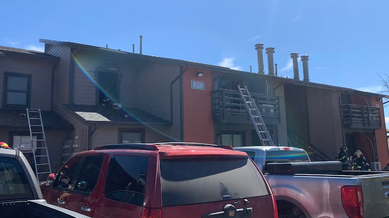 Colorado Springs Fire and Cimarron Hills Fire are currently on scene of a structure fire.