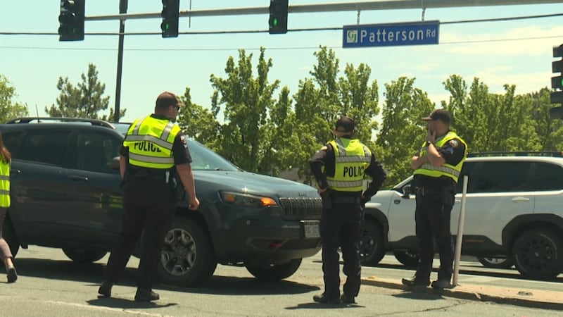 Utility locator hit by car in Grand Junction