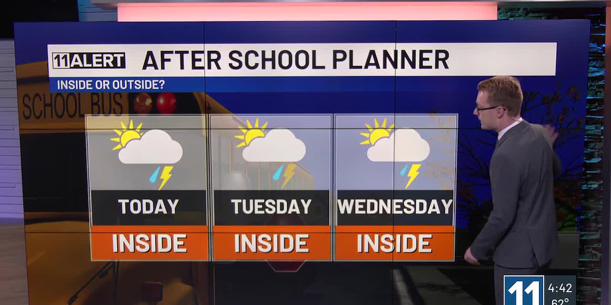New storms Monday, some strong with heavy rain