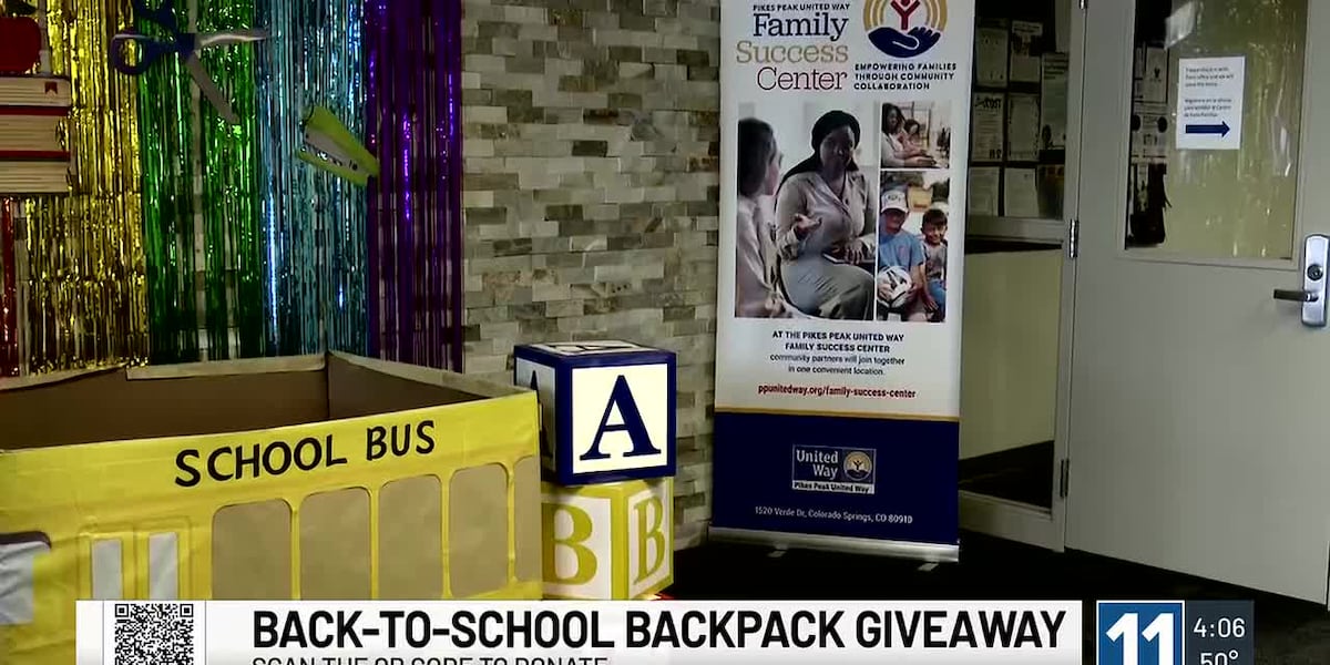 United Way, KKTV host backpack collection day at Family Success Center