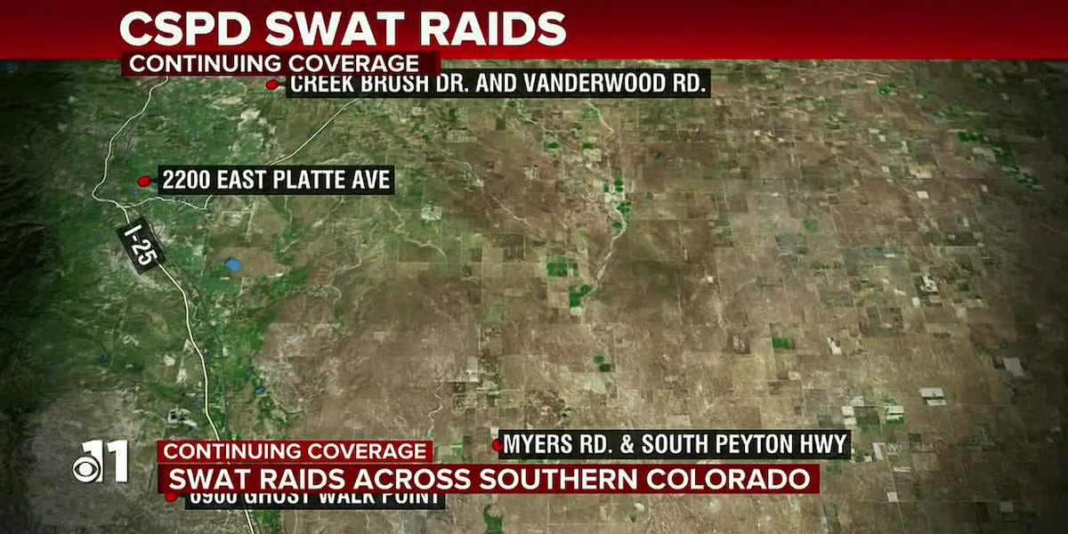 Swat Raid Ramps New details about SWAT raids in southern Colorado