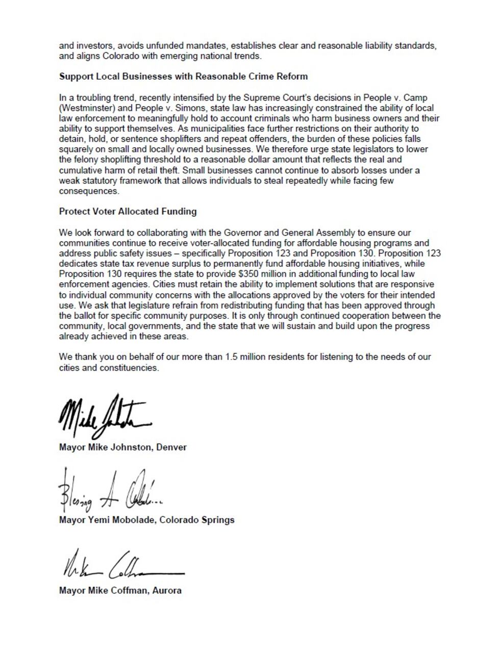 Colorado Springs Mayor Urges 2026 Legislative Reforms on Mental Health, AI, Crime, and Funding Colorado Springs Mayor Urges 2026 Legislative Reforms on Mental Health, AI, Crime, and Funding