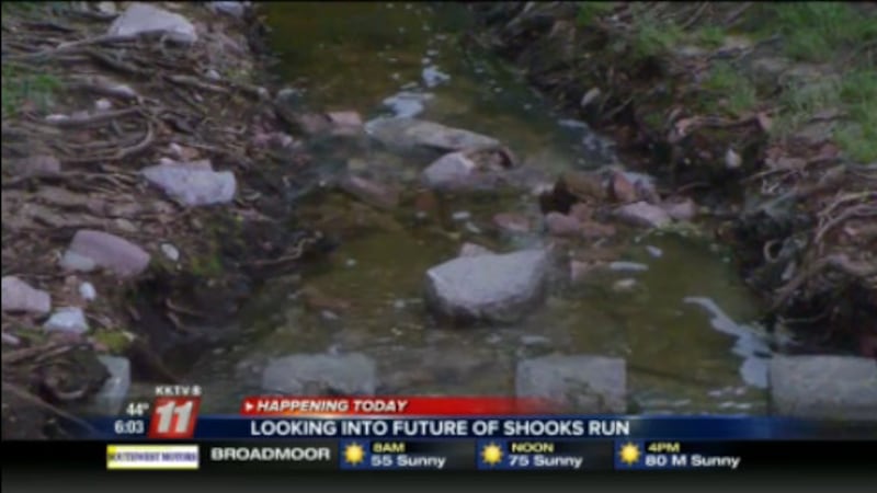 City wants community input for future of Shooks Run