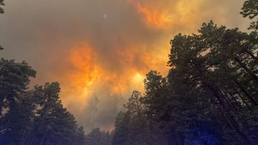 As of 5:25 p.m., the blaze had burned 23,123 acres.