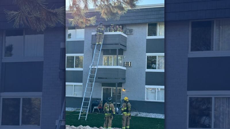 CSFD put out a fire at an apartment complex.
