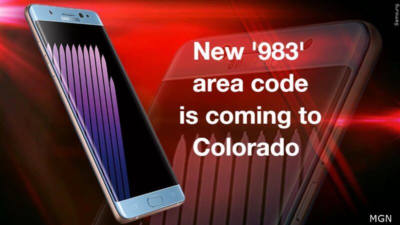 983 Key New 983 area code is coming to Colorado in June