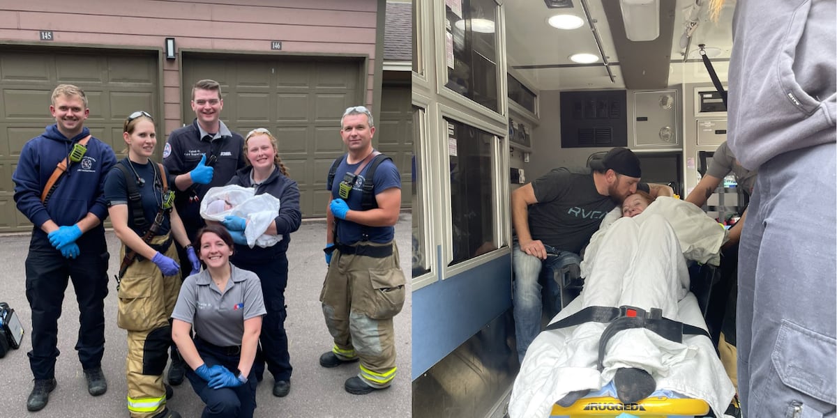 ‘Incredibly special moment’: Colorado Springs firefighters help deliver baby ‘Incredibly special moment’: Colorado Springs firefighters help deliver baby