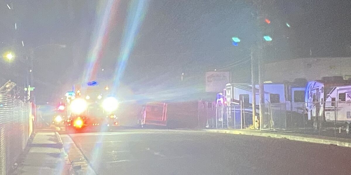 Springs Rv Fire RV fire spreads to power pole in Colorado Springs