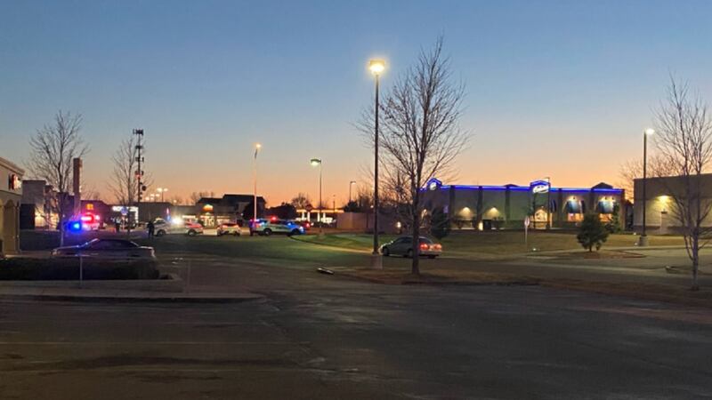A gas line break in Fountain 1/10/22.