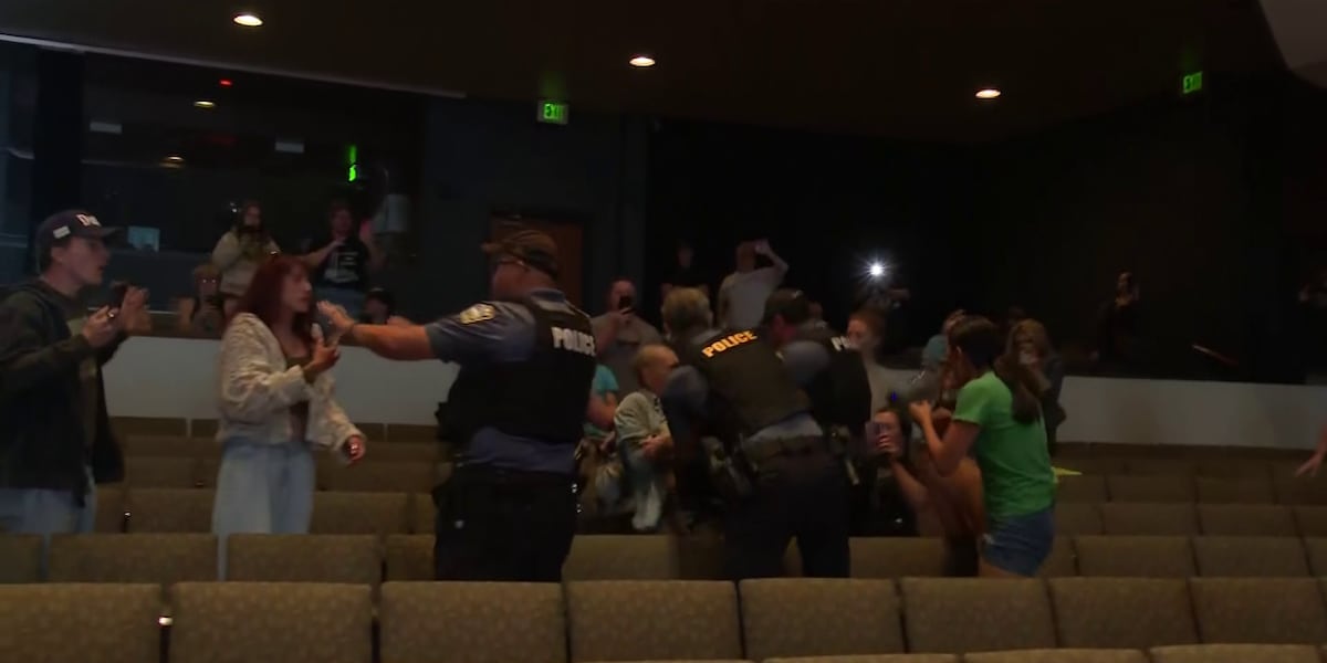 Disturbed Classroom Three people in custody after disturbance at Colorado data center meeting