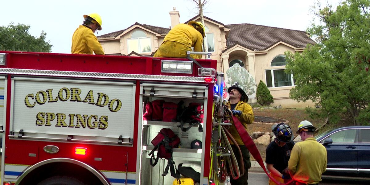 Colorado Building Code Fire Code Firefighters save homes after flames break out in middle of southwest ...