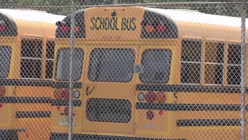 A mother in New Jersey says her 9-year-old was left asleep on a school bus and was later found...