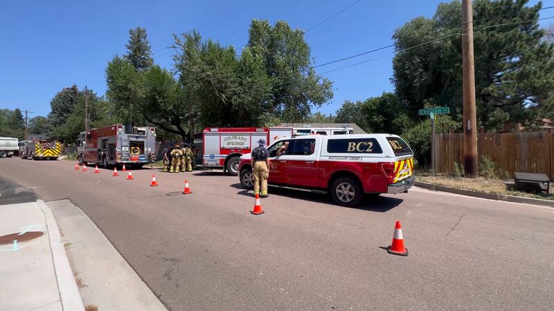 According to CSFD, a sanitation worker was taken to the hospital with “significant” chemical...