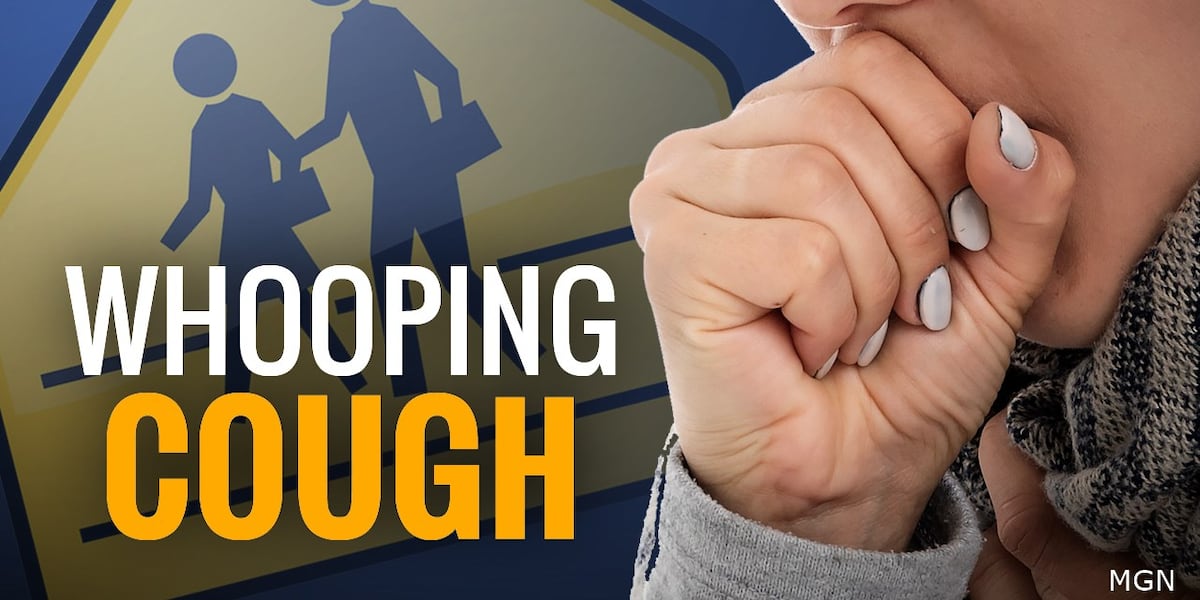 School Corridor during the whooping cough outbreak