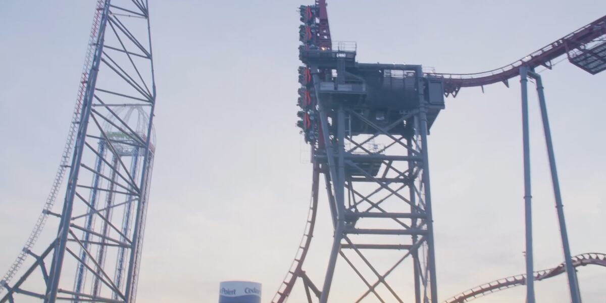 Riders get stuck in vertical position on Cedar Point’s newest roller ...