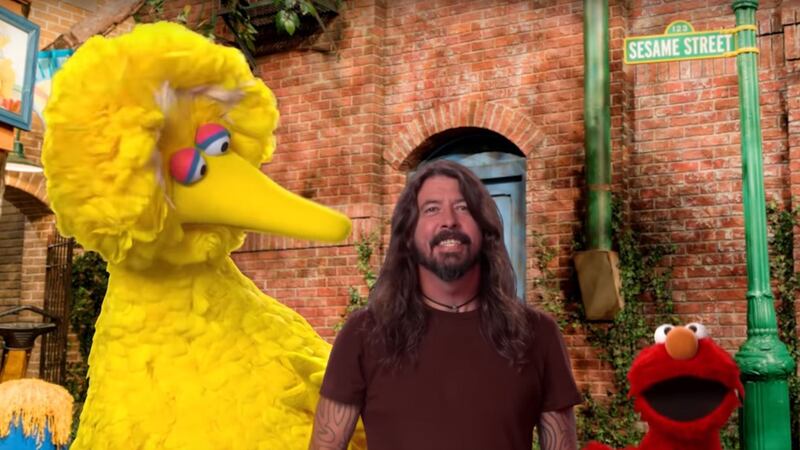 Big Bird, David Grohl and Elmo sing there way across America in the “Here We Go...