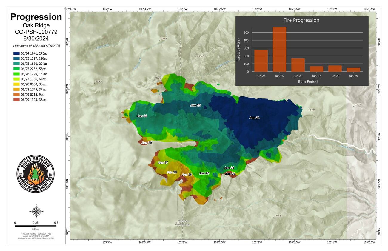Firefighters bring Oak Ridge Fire closer to 100 percent containment