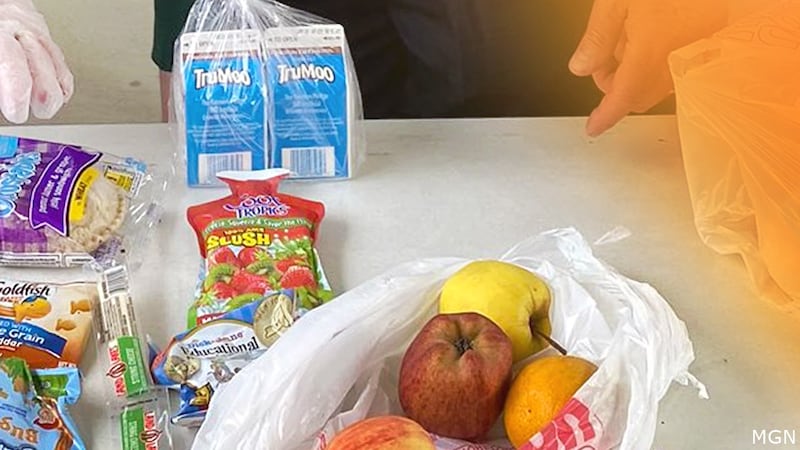 A few local school districts are offering free meals for children across El Paso County...