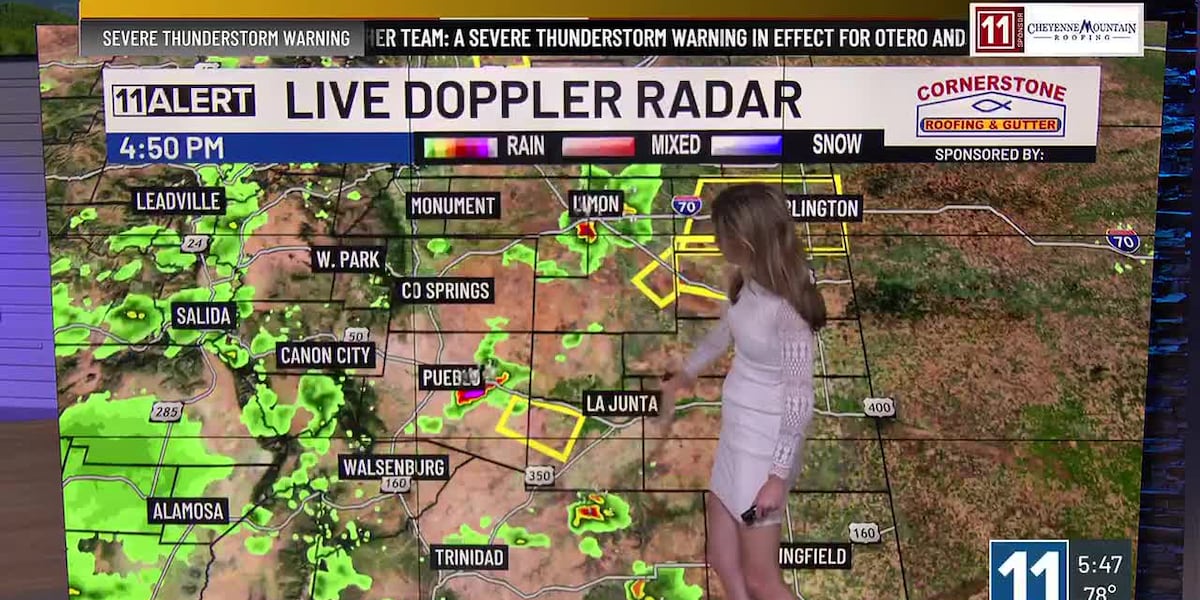 Temperatures rebound into the weekend with fire danger in southern Colorado
