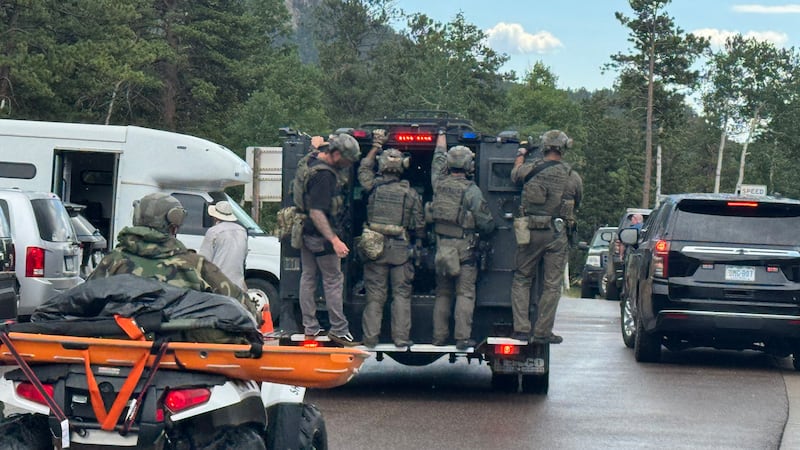 A suspect is on the run after stabbing a ranger at a Colorado state park. Multiple agencies...