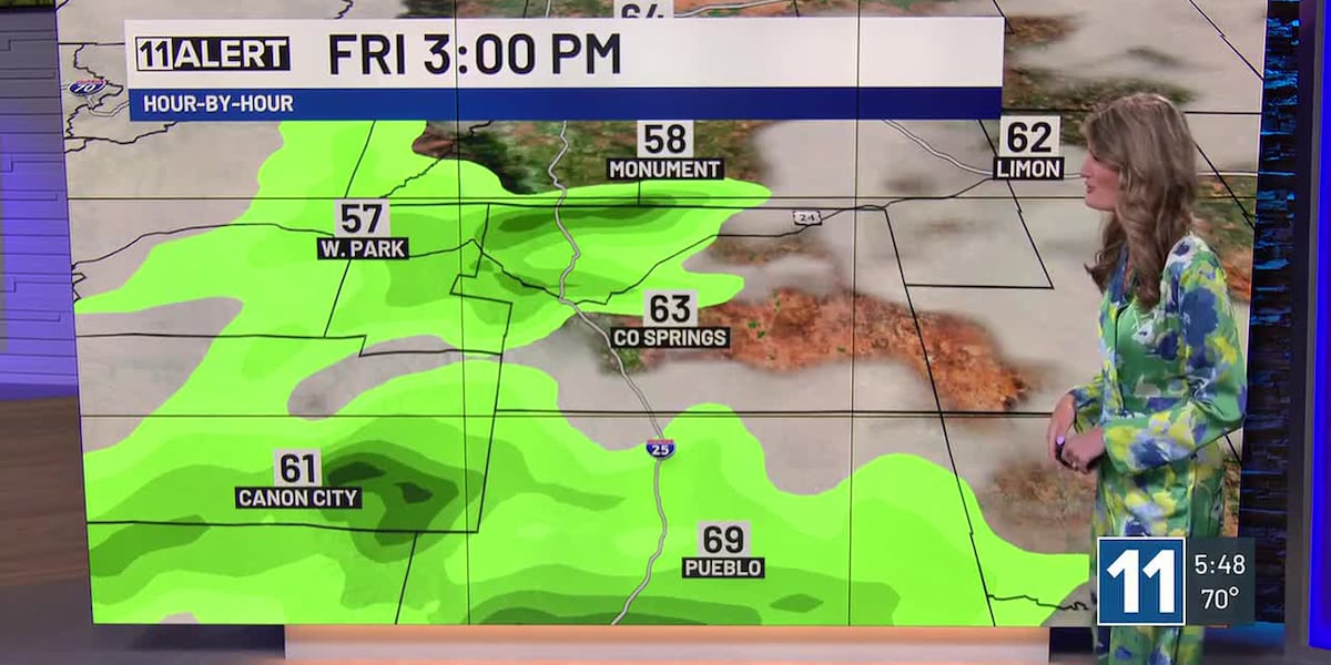 Strong thunderstorms linger for Thursday night in southern Colorado