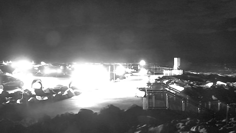 A group of Tesla owners attempted a world record Saturday night.