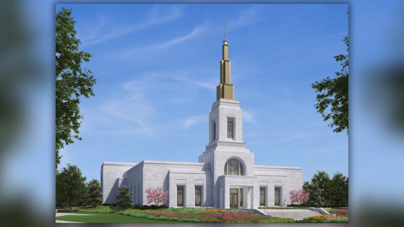 The Church of Jesus Christ of Latter-day Saints released a rendering for the Colorado Springs...