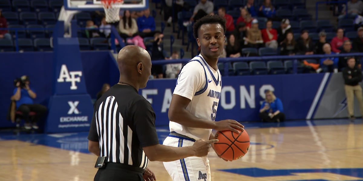 “Pressure builds diamonds”: Air Force basketball captain Ethan Taylor ...