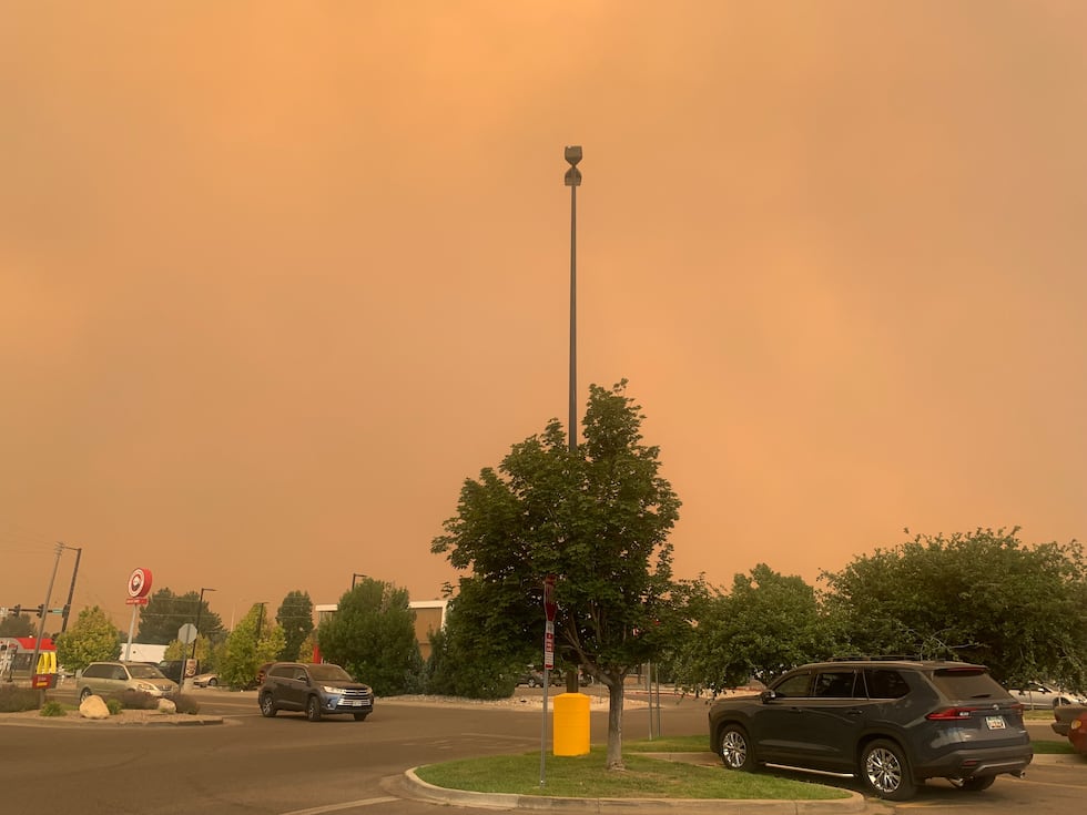 Image captured of the Aspen Acres Fire.
