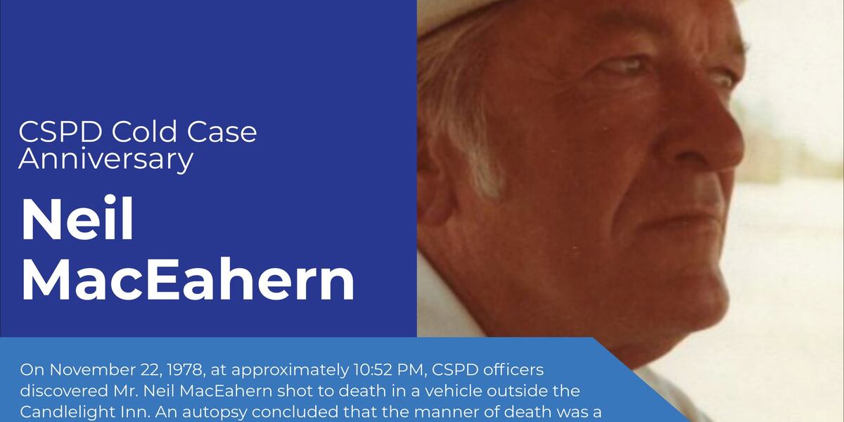 Neil Case Colorado Springs Police ask for help in 45-year-old cold case murder of ...