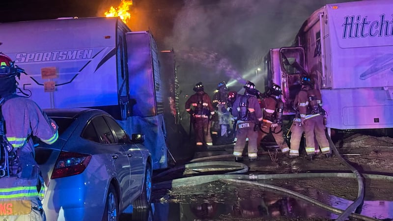 Police, FBI and fire department respond to structure fire in east ...