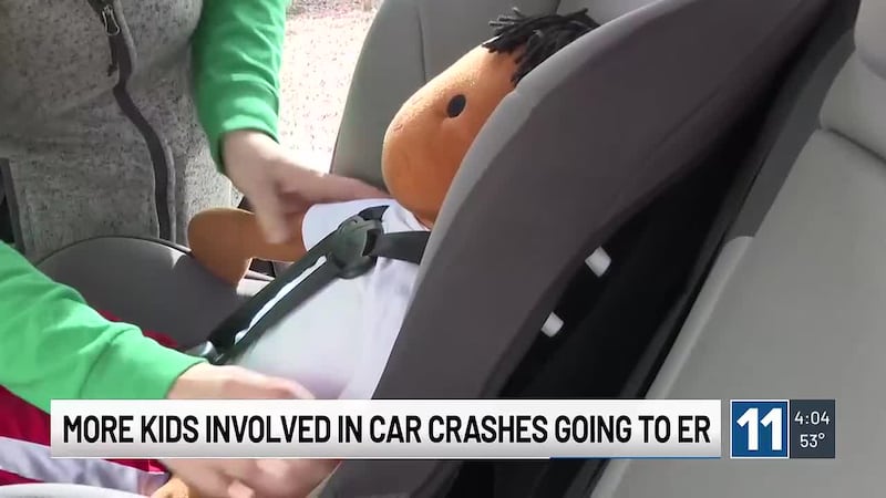 Children's Hospital Colorado sees an increase in car crashes involving children going to the...