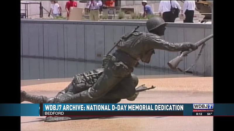 WDBJ7 Archive: National D-Day Memorial Dedication