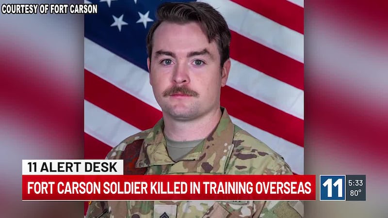 Fort Carson soldier dies during training related incident