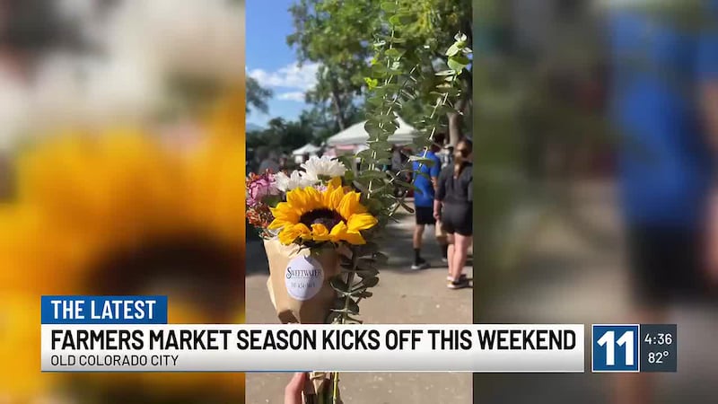 The Old Colorado City Farmers Market returns this weekend, and shoppers may want to arrive...