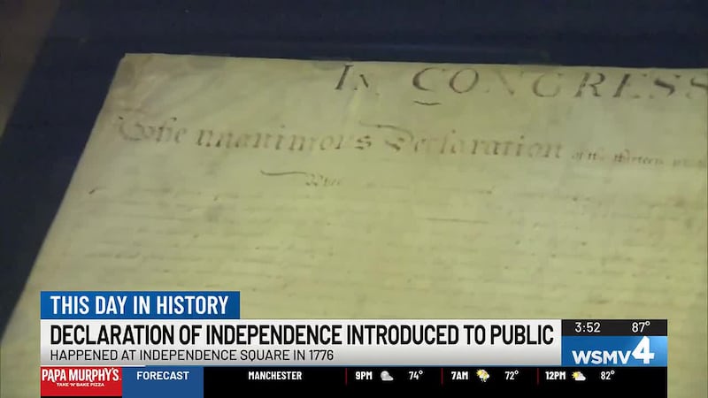 The introduction happened in what is now known as Independence Square in Philadelphia.