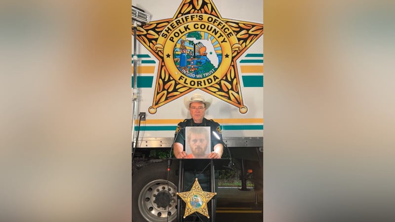 Polk County Sheriff Grady Judd held a news conference about the shooting. (Source: Polk County...