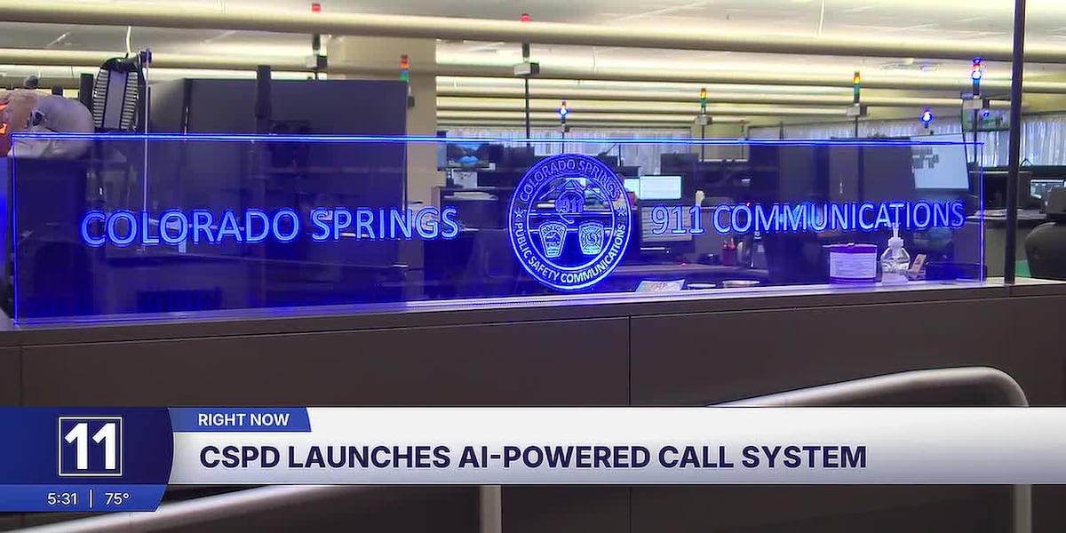 Colorado Springs police is rolling out their artificial intelligence call system - KKTV