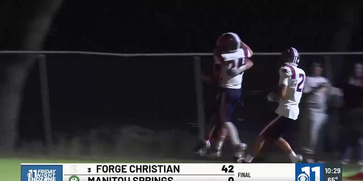 Christian vs. Manitou Springs, Colorado high school football
