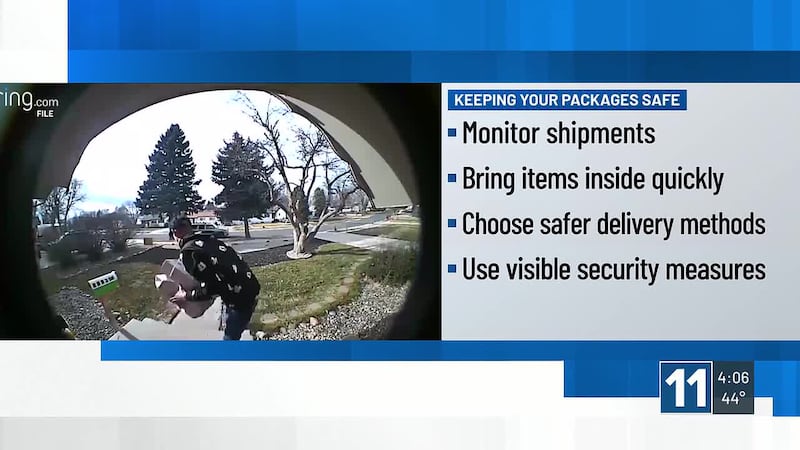 Colorado Springs police share tips on how to protect your packages from theft
